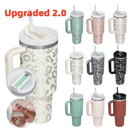 Insulated Mug With Straw