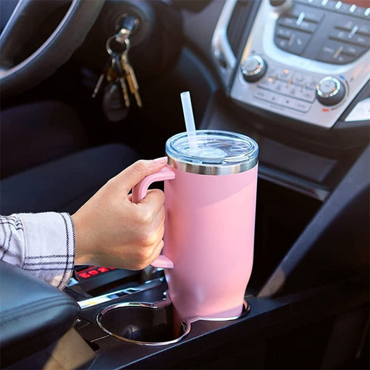 Insulated Mug With Straw