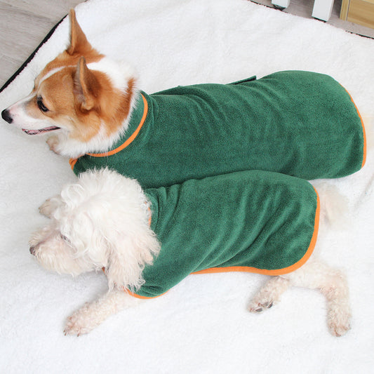 Dog Bathrobe Towel